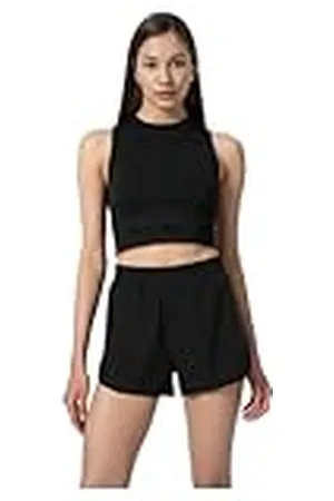 4F T-shirt Fnk F154 Color Deep Black, maat XS/S voor dames, , XS/S