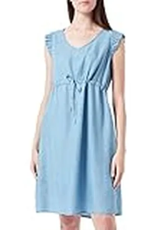 ESPRIT Jurk voor dames, geweven, mouwloze jurk, , 34