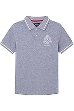 Hackett Heritage Logo Polo T-shirt voor jongens, , 3 Jaren