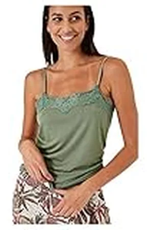 Garcia Dames Singlet shirt met schouderbandjes, cami shirt, , XS, , XS