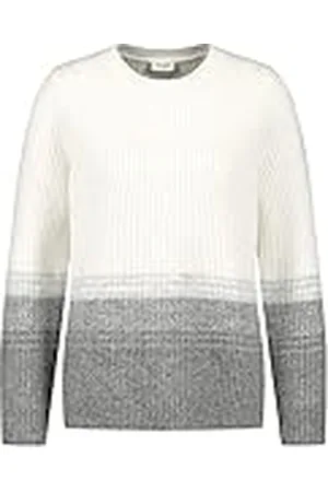Gerry Weber Dames 871046-35715 pullover, grijs patroon, 44
