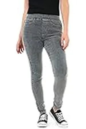 M17 Denim jeans jeggings voor dames, skinny fit, klassieke vrijetijdsbroek met zakken, , 34