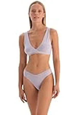 Dagi Dames Lilac Fashion Gebreide Regular Waist Micro Modal String, , M