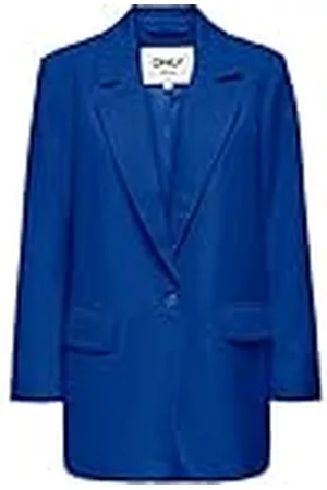 ONLY Dames Oversized Lange Mouw Blazer Chique Basisvest Zakelijke Jas Mantel ONLLANA-BERRY, Colour: , Size:40