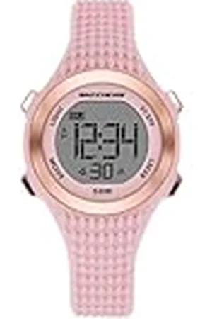 Skechers Horloge voor dames, Digitaal uurwerk met siliconen, polyurethaan, lederen of roestvrij stalen band, ,33MM