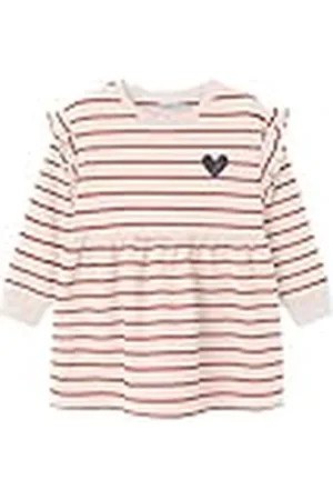 NAME IT Nmftorina Nreg SWE jurk Bru Pb voor meisjes, , 104