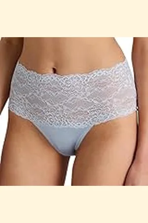 Calida Sensual Secrets Slip, hoge taille voor dames, brede, transparante kanten tailleband, , 40/42