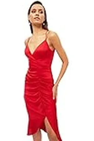 Trendyol Dames Maxi Wrapover Regular Geweven Jurk, , 62