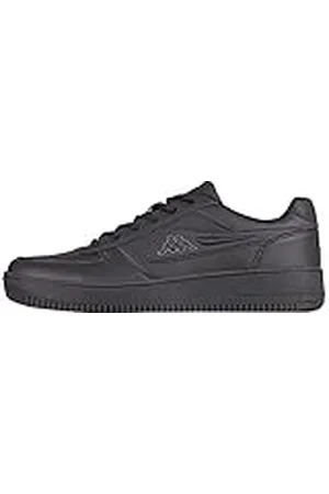 Kappa Bash Sneakers voor heren, zwart grijs 1116, 45 EU, zwart, 45 EU
