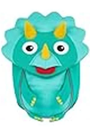 Affenzahn Little Friends Rugzak voor kleuterschool van 1-3 jaar, ergonomisch, reflecterend, met naamplaatje, dinosaurus, groen, , Eén maat, modern
