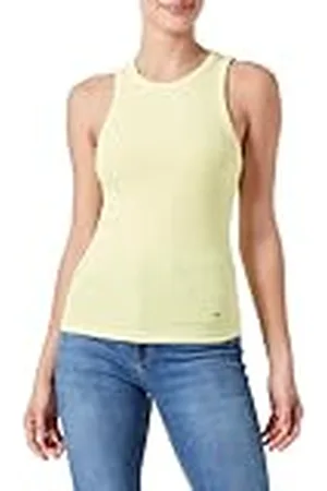 Tommy Hilfiger Dames Slim Rib Stretch Tank Top, , 3XL/stor/tall