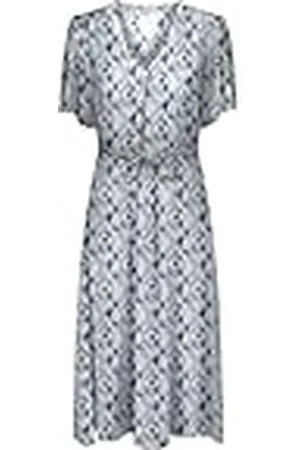 ONLY Onlhalia S/S Midi Dress WVN Noos, , XS