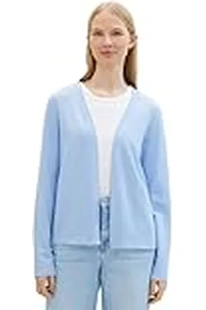 TOM TAILOR T-shirt met lange mouwen voor dames, , XXL