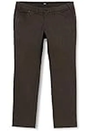 Brax Heren Luke Winter Cotton-Wool Look Broek, Brown, 26