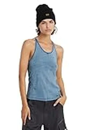 G-Star RAW Gathered Indigo Slim Tank Top wmn, , XXS