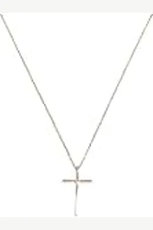 Urban classics Unisex Big Basic Cross Halsketting Manchetknopen