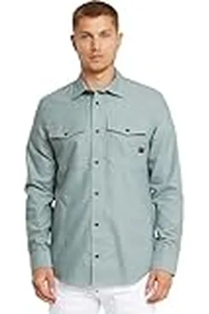 G-Star Heren Marine Slim Shirt Shirts, , XXL