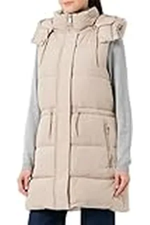 QS by s.Oliver Outdoorvest voor dames, beige 8093, 40