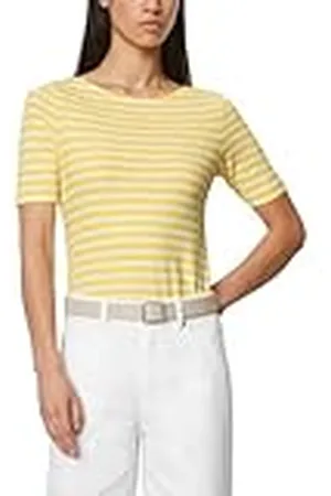 Marc O’ Polo Dames T-shirts met korte mouwen, , XXL