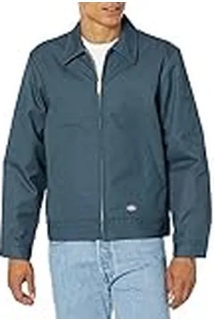 Dickies Geïsoleerde Eisenhower-jas met rits aan de voorkant voor heren, Luchtmacht Blauw, L