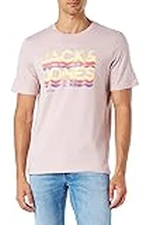 JACK & JONES Heren Jcobeachy Tee Ss Crew Neck FST T-shirt, , M