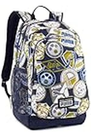 PUMA Academy Navy-Soccer Badges AOP, OSFA Kinderrugzak, uniseks, Navy-Soccer Badges Aop, One size