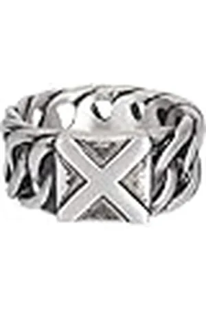 Ixxxi Men-Hummer-Zilverkleurig-Heren Ring