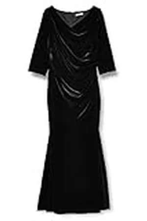 Gina Bacconi Fluwelen maxi-jurk voor dames, cocktailjurk, , 36 NL
