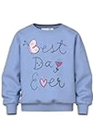 NAME IT Meisjes Nmfvisus Ls RLX Sweat Unb, , 92