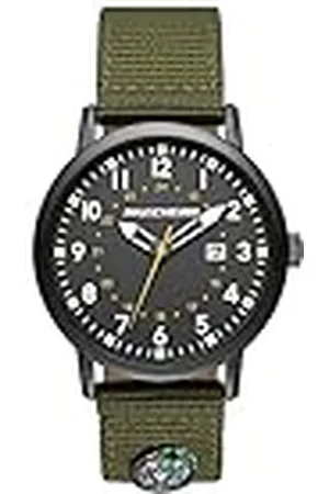 Skechers Horloge voor heren, Digitaal uurwerk met siliconen, polyurethaan, lederen of roestvrij stalen band, ,43MM