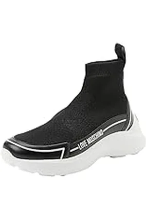 Moschino JA15176G1HIY200A Damessneakers, zwart, 36 EU, , 36 EU
