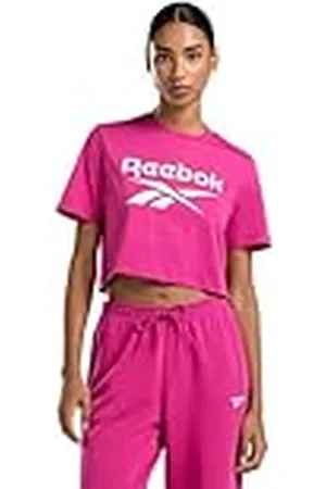 Reebok T-shirt met groot logo voor dames, , XXL