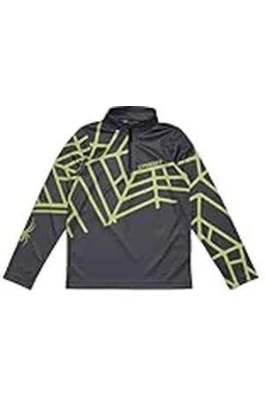 Spyder T-hals met radiale ritssluiting, T-shirt, , 158 cm, jongens, , 158 cm