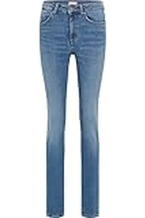 Mustang Dames Style Shelby Slim Jeans, Medium Blauw 402, 29W / 32L, , 29W x 32L