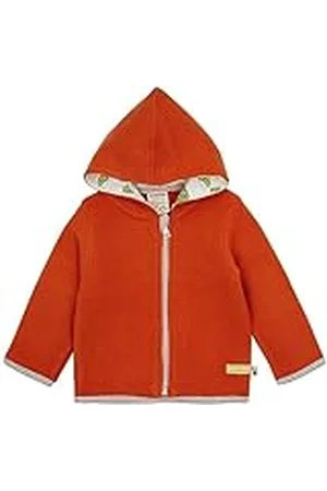 loud + proud Unisex wollen fleece jas voor kinderen, GOTS-gecertificeerd, , 74-80