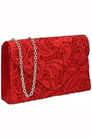 Swankyswans Rachel Womens Lace Detail Party Prom Bruiloft Avond Clutch Bag Portemonnee