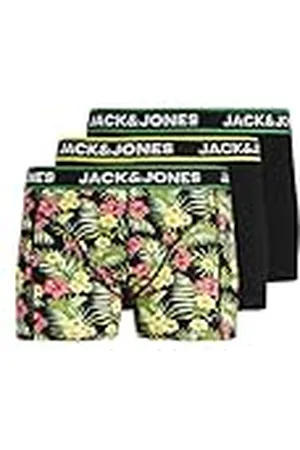 JACK & JONES Pink Flowers Trunk Boxershorts Heren (3-pack)