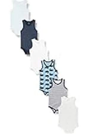CARE LABEL Rompertje voor babyjongens (6 stuks), , 6-9 maanden
