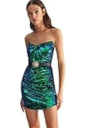 Trendyol FeMan Bodycon Regular fit gebreide jurk, , 40, , 38