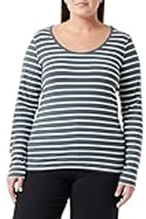 QS by s.Oliver T-shirt voor dames met lange mouwen, 42, , 42