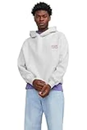 JACK & JONES JORSANTORINI Graphic Sweat Hood SN, , L