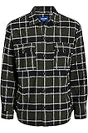 JACK & JONES JACK&JONES JUNIOR JORBLAFRI Check Overshirt LS JNR, , 128 cm
