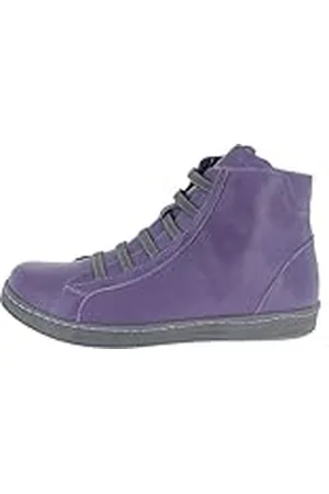 Andrea Conti Dames High Top Sneaker, Paars, 38 EU, , 38 EU