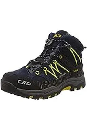 CMP KIDS RIGEL MID TREKKING SHOES WP uniseks-kind Trekkingschoenen ,B Blue Saffron,36 EU