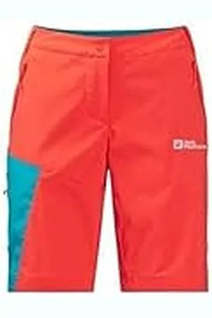 Jack Wolfskin Glastal Short, Tango Orange, 36 dames, , 34