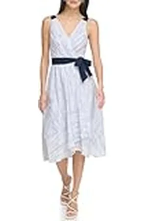 DKNY Mouwloze damesjurk met V-hals, , maat 42, , 42