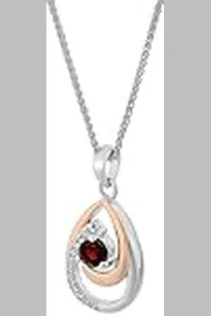 ORPHELIA Damesketting_mit_hanger 925_sterling_zilver zirkonia zh-7375