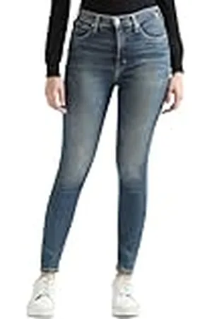 Calvin Klein Jeans Hoge taille Super Skinny Enkelbroek voor dames, , 26W
