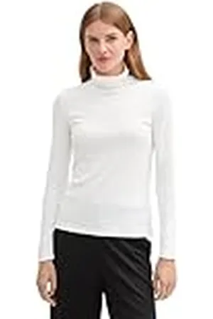 TOM TAILOR T-shirt met lange mouwen voor dames, , XXS