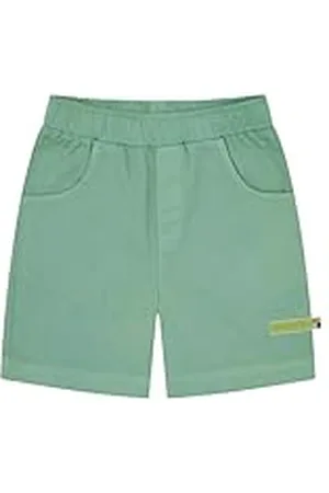 loud + proud Bermuda Light Twill, effen, van biologisch katoen, GOTS-gecertificeerd, , 110-116